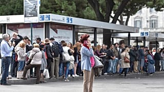 sciopero dei trasporti a Roma
