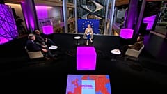 Méabh Mc Mahon con Jordi Cañas, Antonio López-Istúriz y Lina Gálvez
