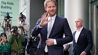 Prince Harry leaves the High Court after giving evidence in London, on June 7, 2023