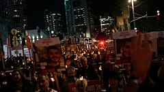 المظاهرات في تل أبيب