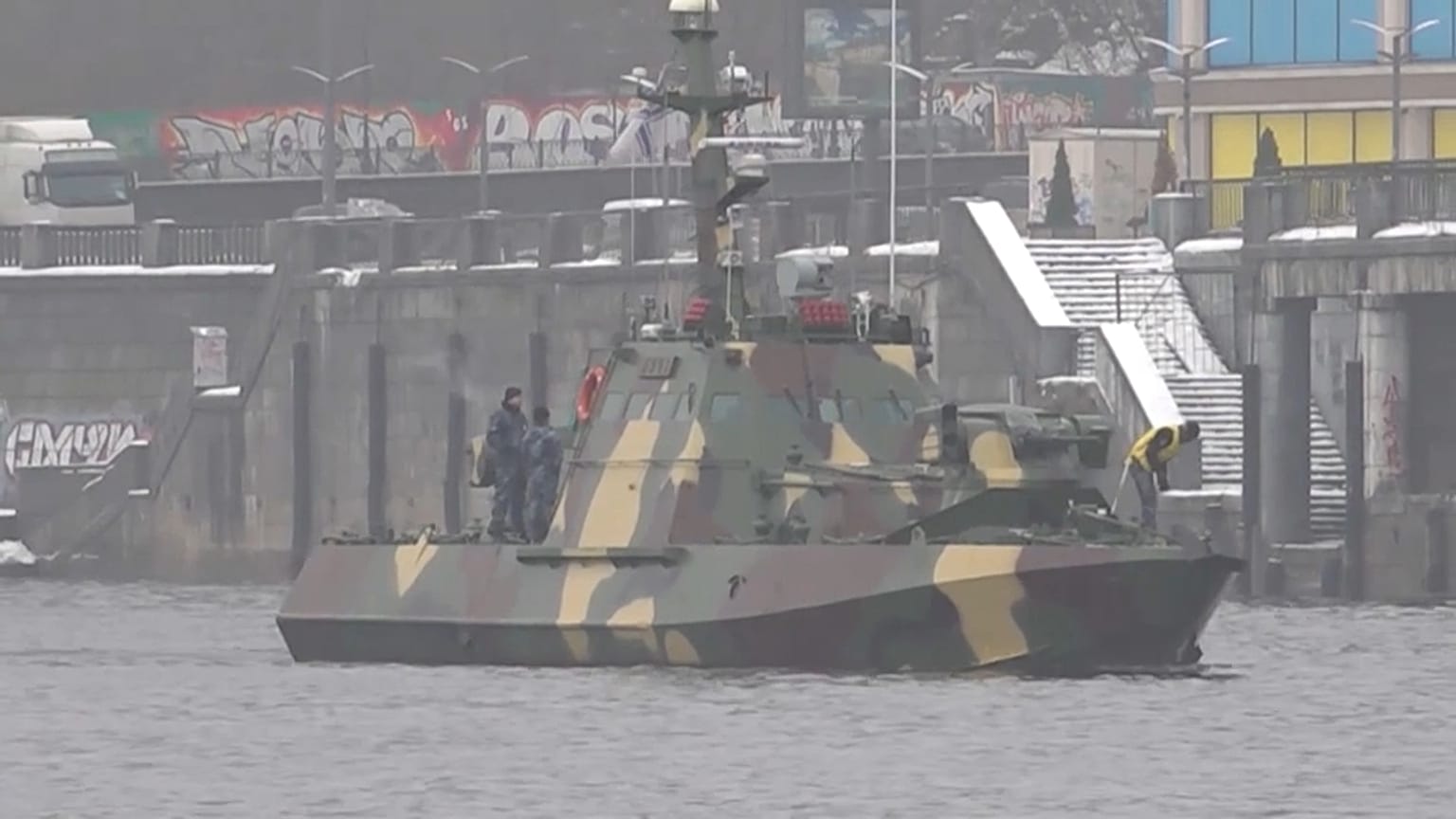 Barco de guerra.