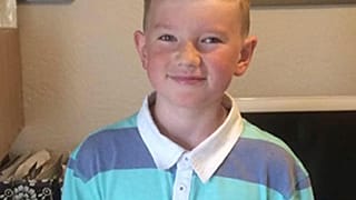 A younger photo of missing British schoolboy Alex Batty who was believed to have been abducted by his mother six years ago 