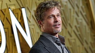 Brad Pitt 2023 januárjában, a Babylon londoni premierjén