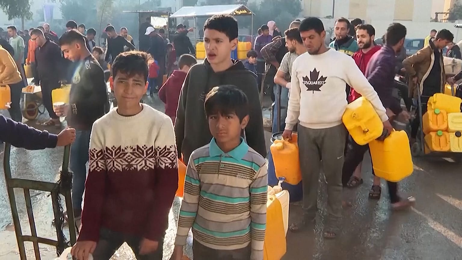 أزمة المياه الكارثية في قطاع غزة