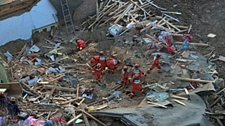 Tremblement de terre meurtrier en Chine, décembre 2023.