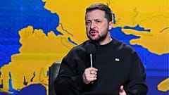 ولودمیر زلسنکی رئیس‌جمهور اوکراین