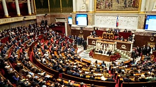 L'Assemblée nationale à Paris
