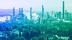 Germany's second largest refinery of BP in Gelsenkirchen, western Germany, November 2021