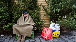 Homeless person.