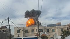 غارة إسرائيلية على مدينة رفح