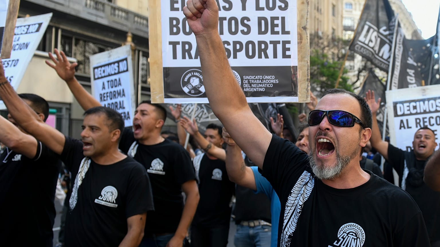 Manifestation contre l'austérité à Buenos Aires