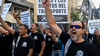 Manifestation contre l'austérité à Buenos Aires
