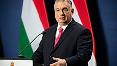Orbán Viktor a kormányinfón