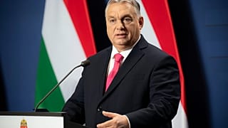 Orbán Viktor a kormányinfón