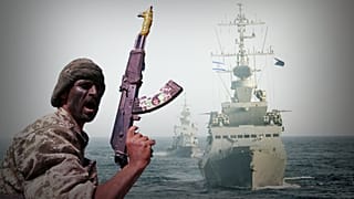 Kriegschiffe im Roten Meer