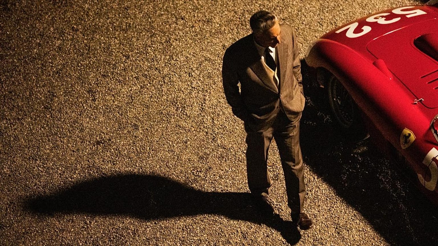 Ferrari, starring Adam Driver