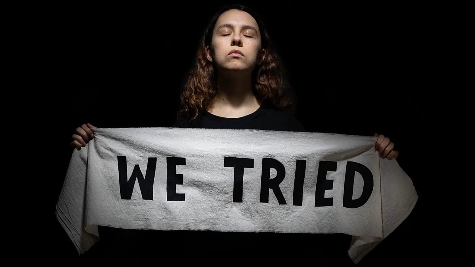 Artwork from the single, 'We Tried'.