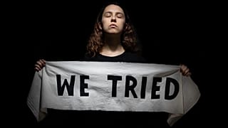 Artwork from the single, 'We Tried'.