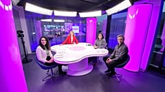 Méabh Mc Mahon con Tamara Atienzar, Andrea Renda y Carmen Rengel