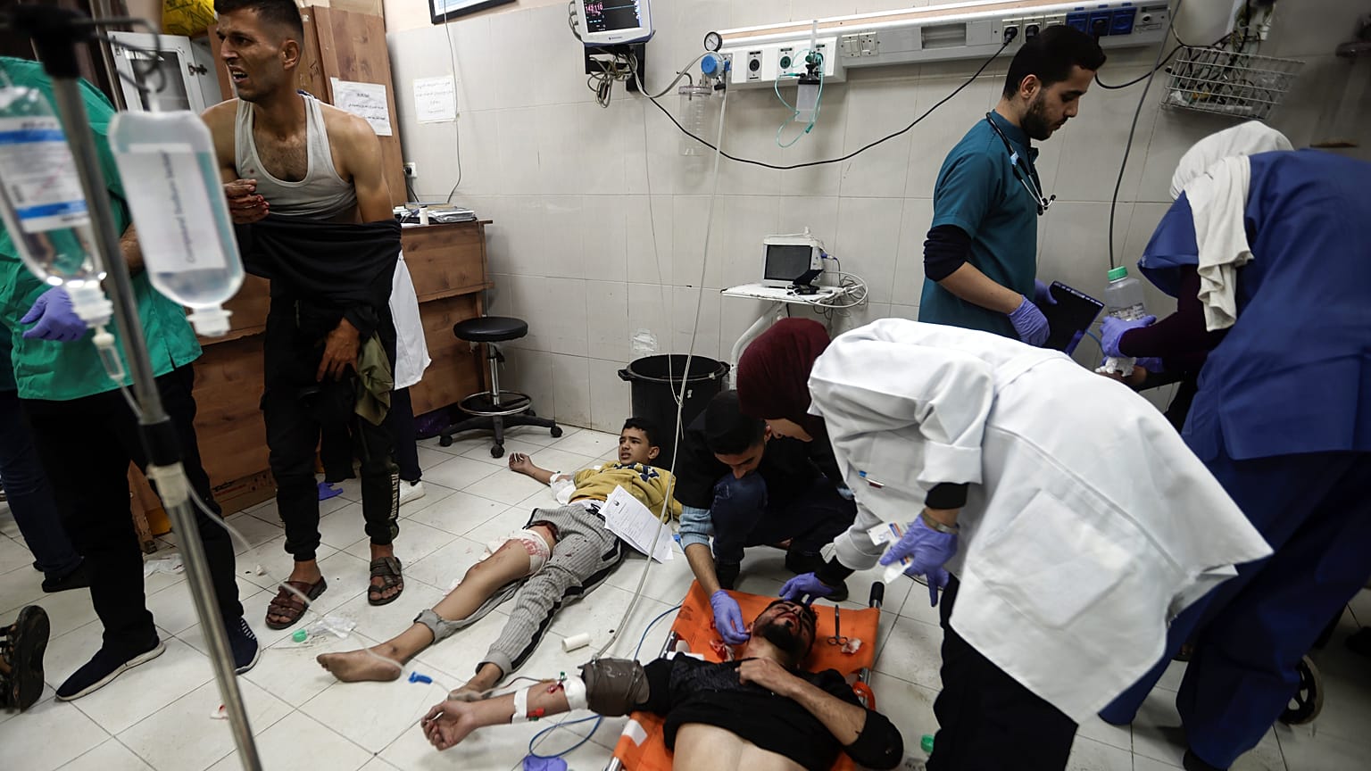 مستشفى ناصر في خان يونس