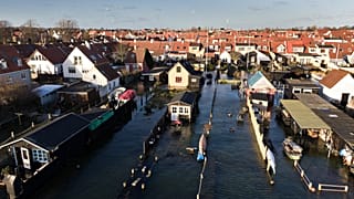 Maltempo in nord Europa - inondazioni in Danimarca