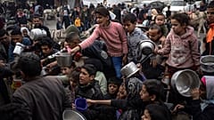 Die Vereinten Nationen warnen vor Hungerkatastrophe in Gaza. 