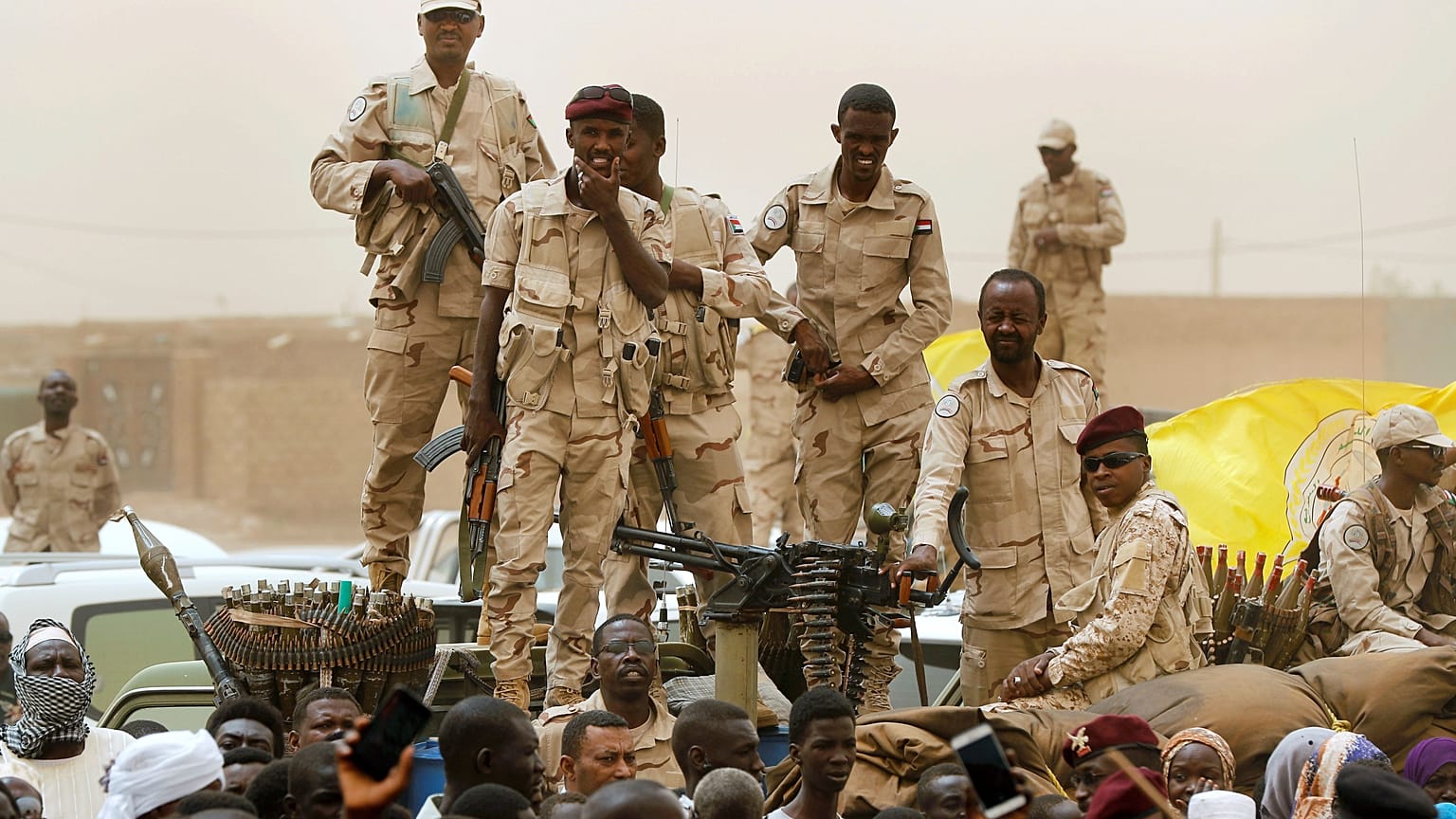 جنود من قوات الدعم السريع