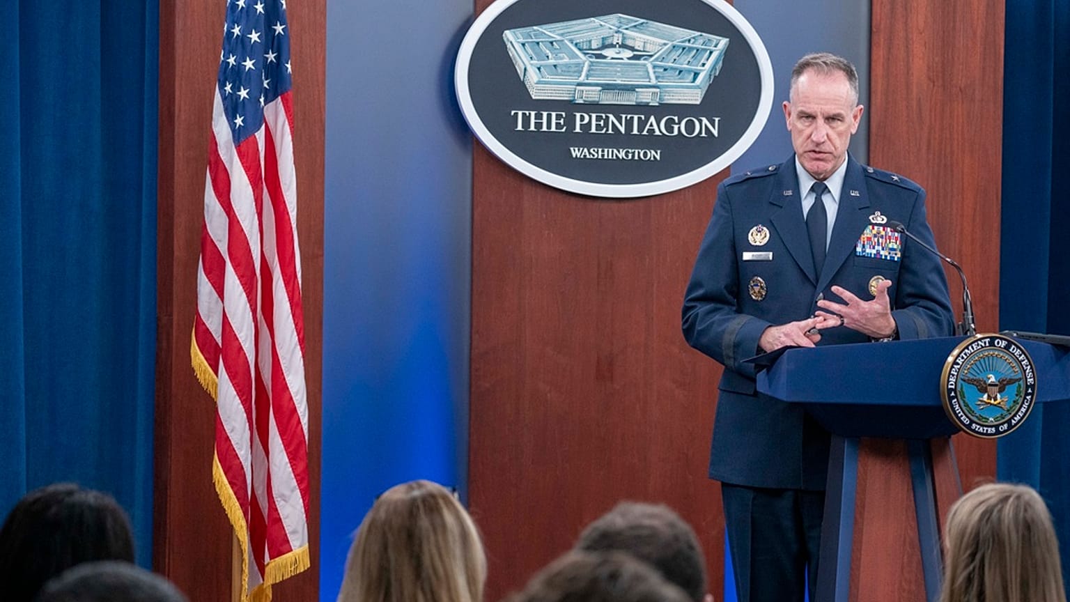 Pentagon Sözcüsü Tuğgeneral Patrick Ryder