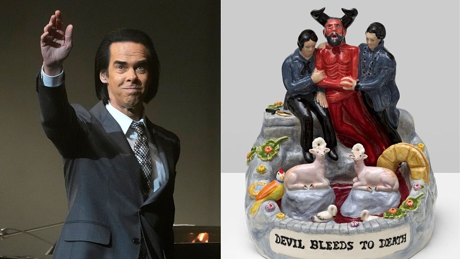 Ο Nick Cave θα παρουσιάσει διαβολικά κεραμικά στις Βρυξέλλες το επόμενο έτος 