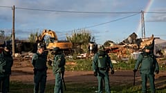 Archivaufnahme Einsatz der Guardia Civil in Almeria. 30. Januar 2023