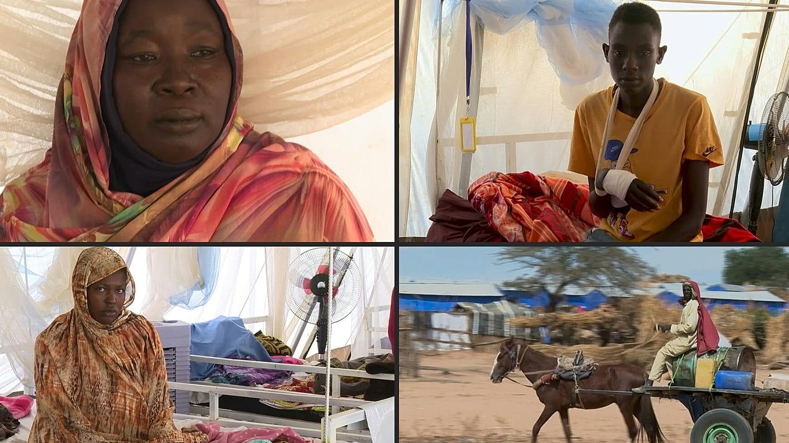 لاجئون سودانيون في تشاد
