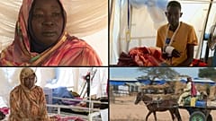 لاجئون سودانيون في تشاد