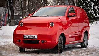Rusya’nın “Amber” adını verdiği ilk elektrikli otomobili