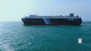 судно в Красном море, захваченное хуситами