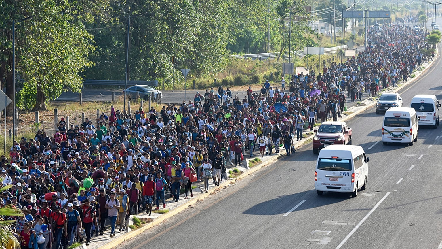 Carovana di migranti