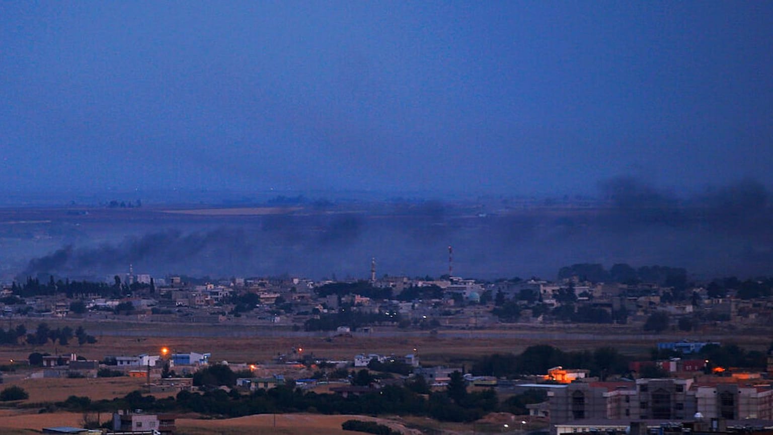  the border between Turkey and Syria