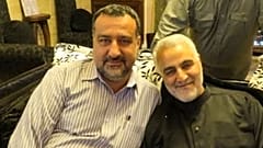 قاسم سلیمانی و سید رضی موسوی 