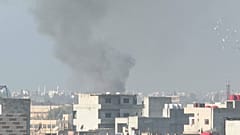 Die syrische Stadt Qamishli nach dem türkischen Luftangriff am 25.12.23