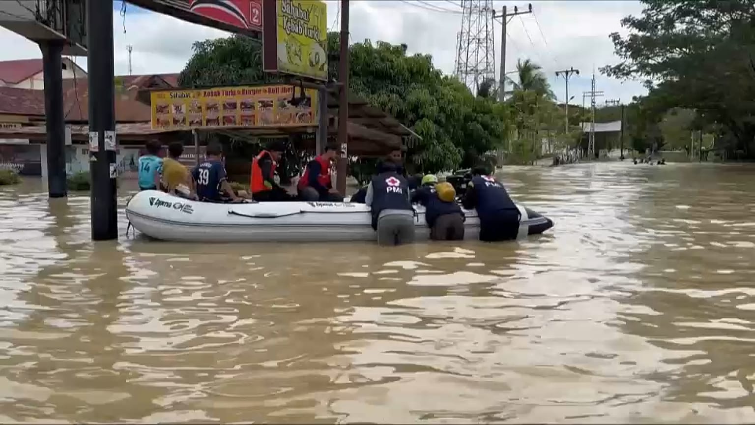 Überschwemmungen in der Provinz Aceh