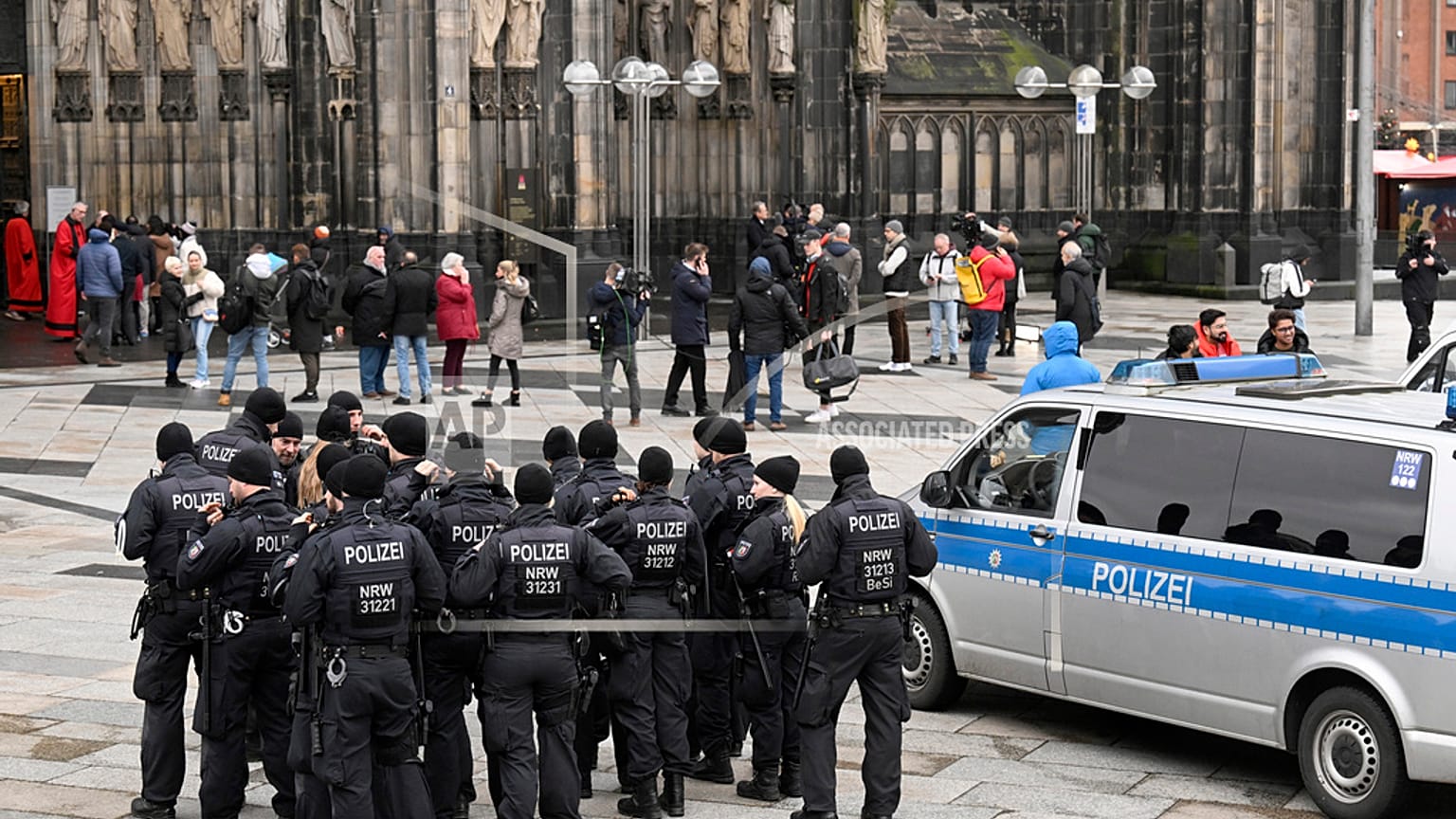 Sicherheitsvorkehrungen in Köln 
