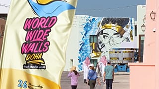 Artes visuales por todo Qatar, desde murales pintados hasta el 5º Festival Internacional de Arte