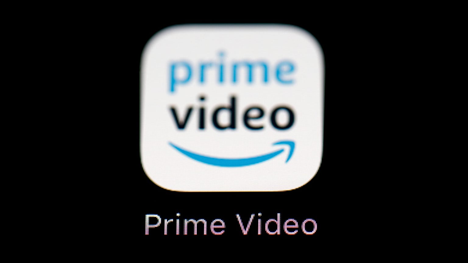 The Amazon Prime Video streaming app is seen on an iPad screen