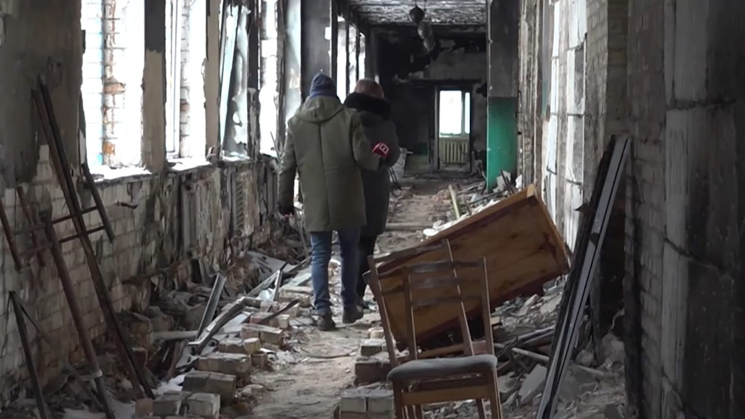Numerose infrastrutture scolastiche sono state distrutte in Ucraina