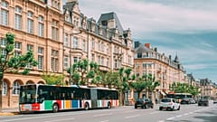 Luxembourg celebrated three years of free public transport in 2023.