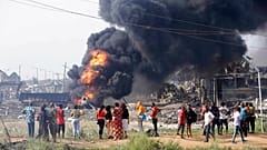 Bazı Afrika ülkelerinde yakıt tankeri kazaları sıklıkla yaşanıyor (arşiv fotoğraf)