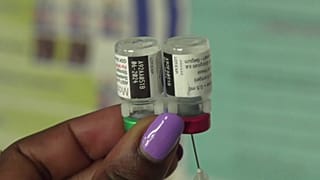 Nurse preparing a jab - RTS,S malaria vaccination