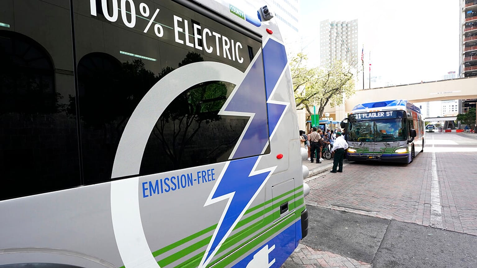 FILE - The company running the buses in Oslo claims the service is back up and running 