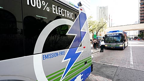 FILE - The company running the buses in Oslo claims the service is back up and running 