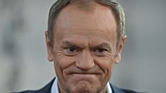 A challenging time for Donald Tusk - pictured here earlier this year in Katowice, Poland