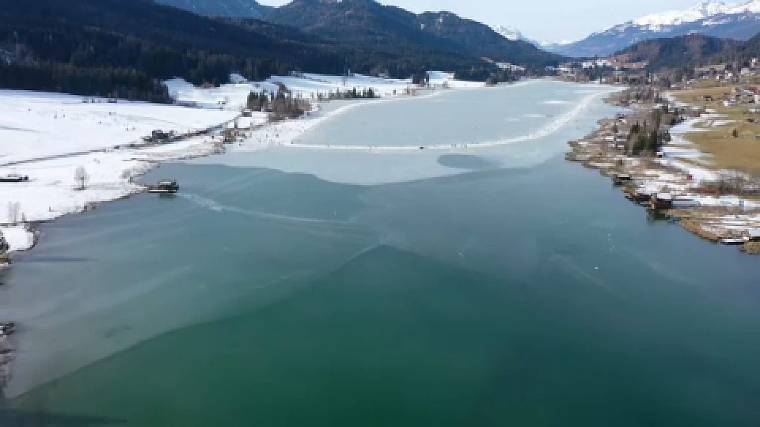 Imagen del lago.